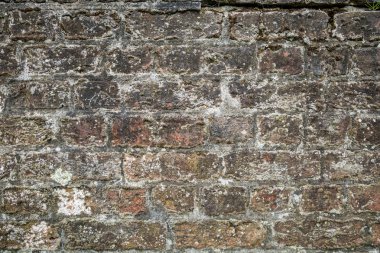 Grunge ve kir doku ile tuğla duvar arka plan