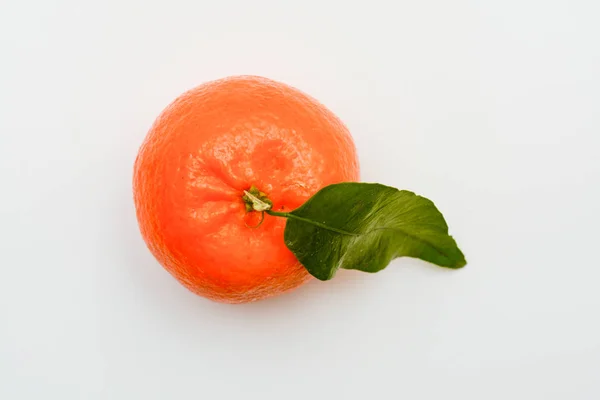 Oranges Fraîches Mûres Fruits Isolés Sur Fond Blanc — Photo