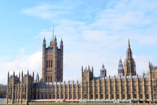 Domy Parlamentu Budynek Rządu Landmark Centrum Londynu — Zdjęcie stockowe