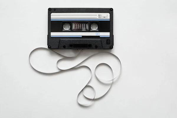 Kaset teyp, retro ses kaseti — Stok fotoğraf