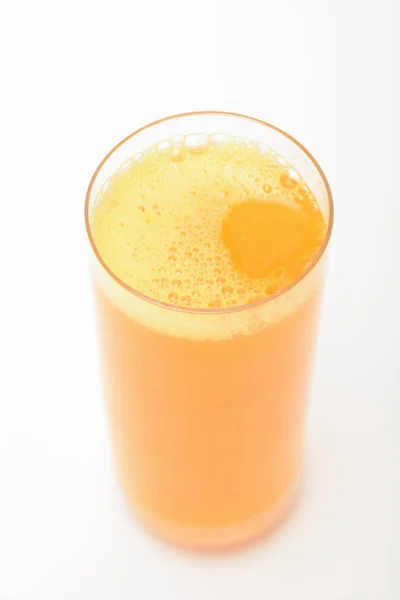 Здоровий апельсиновий смак вітамінний напій — стокове фото