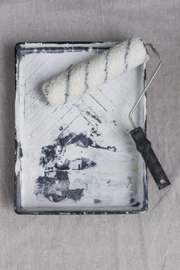 Ev geliştirme ve küçültme projeleri için boyama ve dekorasyon araçları