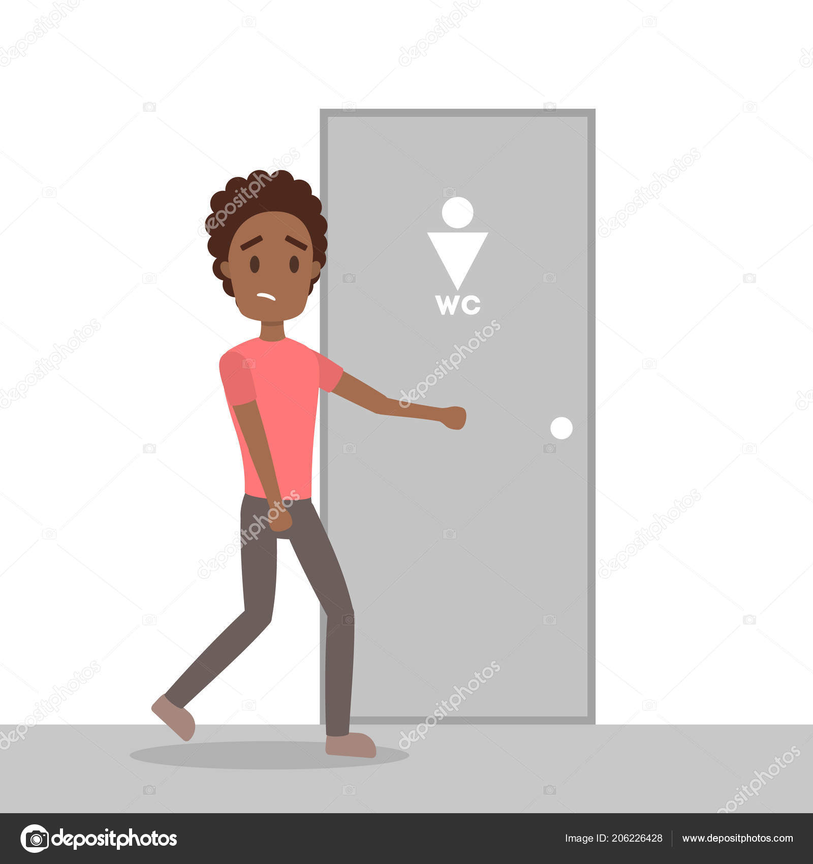 Stressed Man Wants To Pee Stock Vector C Inspiring Vector Gmail