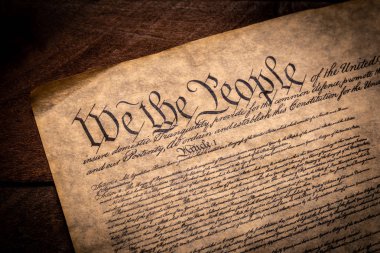Amerika Birleşik Devletleri Anayasası bir kopyasını