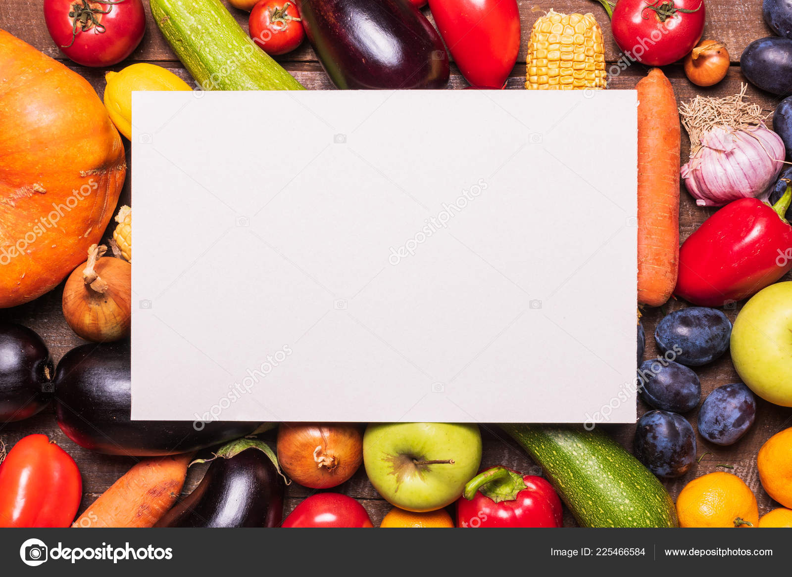 Download Food Concept Mockup Flat Lay View Layout Made Various Vegetables Stock Photo Image By C Larisa Voyageur Gmail Com 225466584