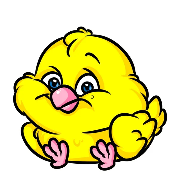 Yellow Bird parrot cartoon Stock Photo by ©Efengai 113235060