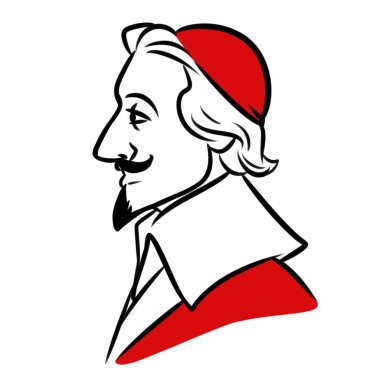 Kardinal Richelieu Bakanı Fransa tarihi karakter çizgisi