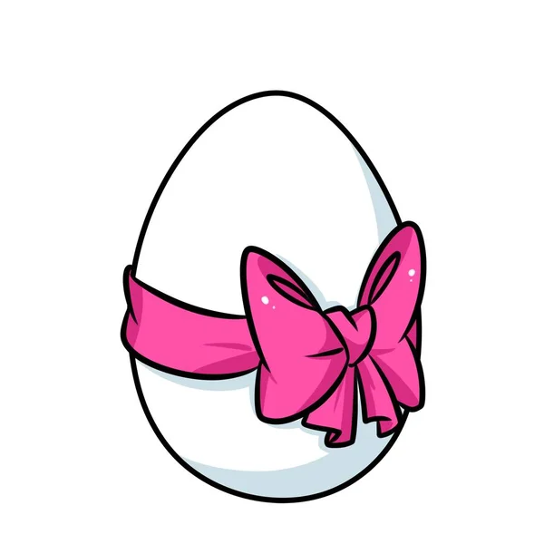 Egg Birthday Chicken Cartoon Illustration Isolated Image — Stock Photo, Image