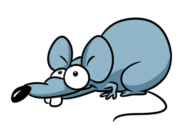 Rat Animal Character Cartoon Illustration Isolated Image — Stock Photo, Image