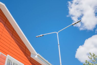 Modern tip Konut Binası. Modern mimari. arka plan