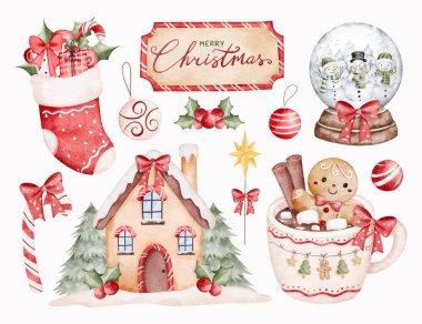 Suluboya Noel Klibi Seti