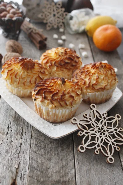 Muffins Cheese Homemade — Stock Photo, Image