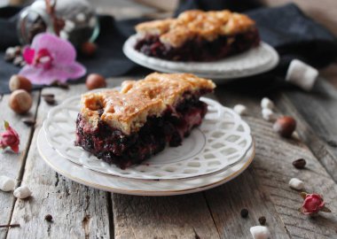 Karışık Berry Pie, ev yapımı