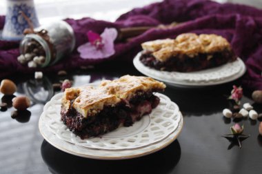 Karışık Berry Pie, ev yapımı
