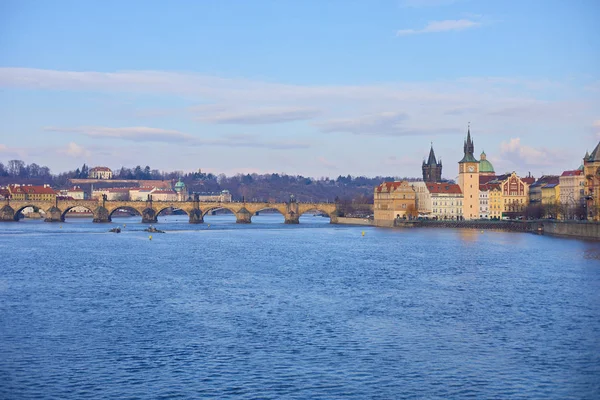 Prag Tschechische Republik Schöne Aussicht Auf Den Dvorak Damm Die — Stockfoto