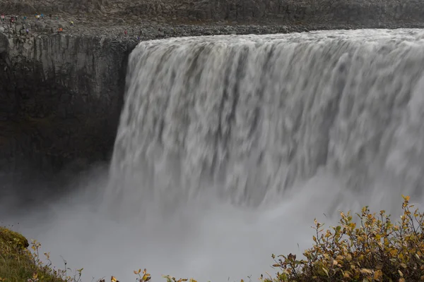 Dettifoss Καταρράκτη Στο Vatnajkull Εθνικό Πάρκο Στην Βορειοανατολική Ισλανδία — Φωτογραφία Αρχείου