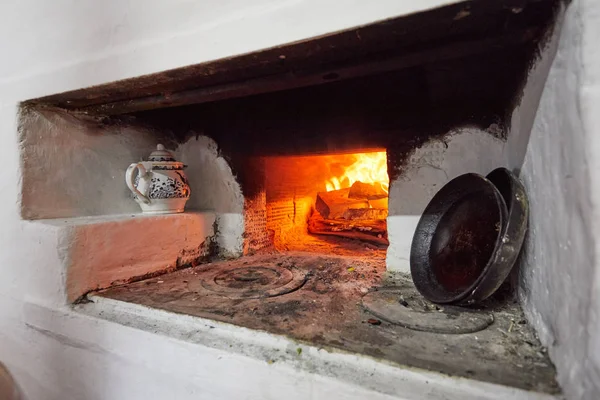 Cocinar Cocina Rusa Panqueques Sabrosos Rusia — Foto de Stock