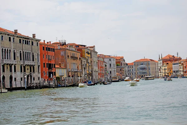 Utsikt Över Venedig Vacker Italiensk Stad Med Kanaler Och Historisk — Stockfoto