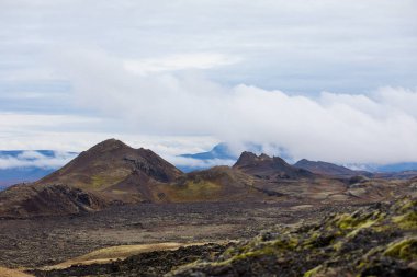 İzlanda. Güzel yaz manzaraları adanın Doğa Manzaralı