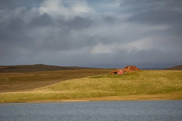 Islandia Krajobrazy Piękne Lato Względu Charakter Wyspy — Zdjęcie stockowe