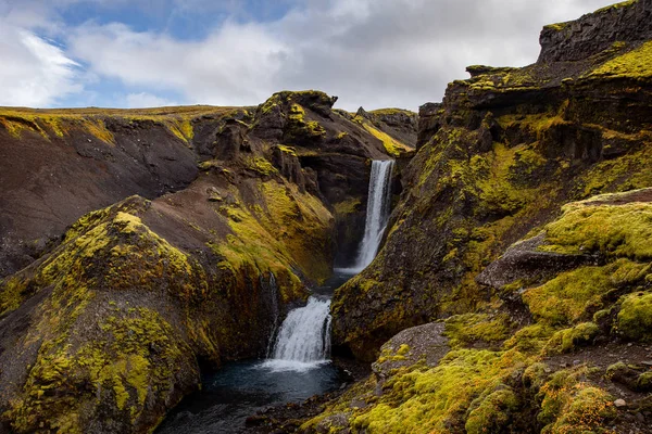 Islandia Hermosos Paisajes Verano Con Vistas Naturaleza Isla — Foto de Stock