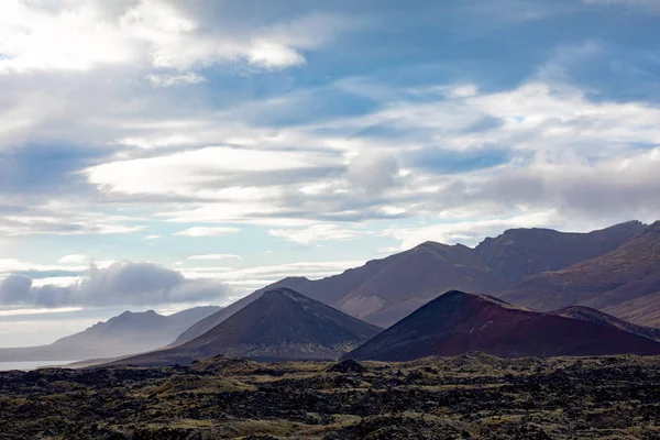 Islandia Krajobrazy Piękne Lato — Zdjęcie stockowe