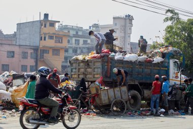 Katmandu. Şehir görüntüsü. Hayat Nepal