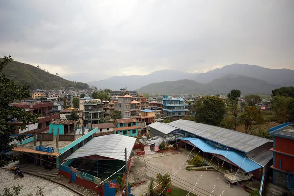 尼泊尔 Pokhara 市的物种图片 普通尼泊尔人的生活 — 图库照片