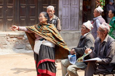 Çalışan insanlar Nepal