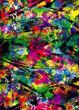 doku dokulu lekeler renk karışım