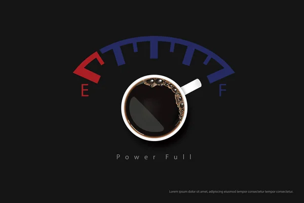 Kávé Plakát Reklám Flayers Vector Illusztráció — Stock Vector