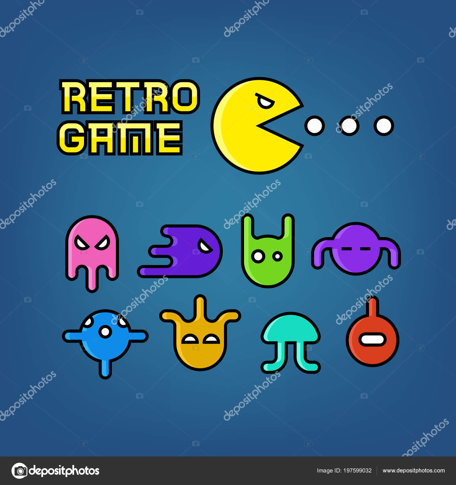 Juego Recreativa 80 Tipo Pac Man Rodillo