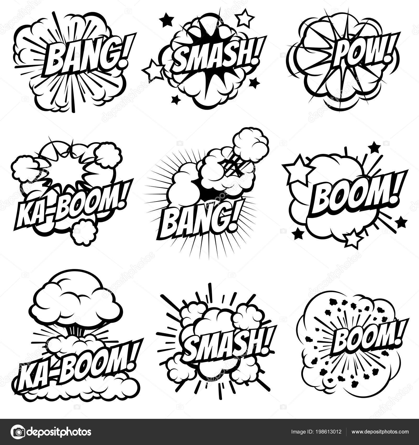Comic Symbole Comic Symbole