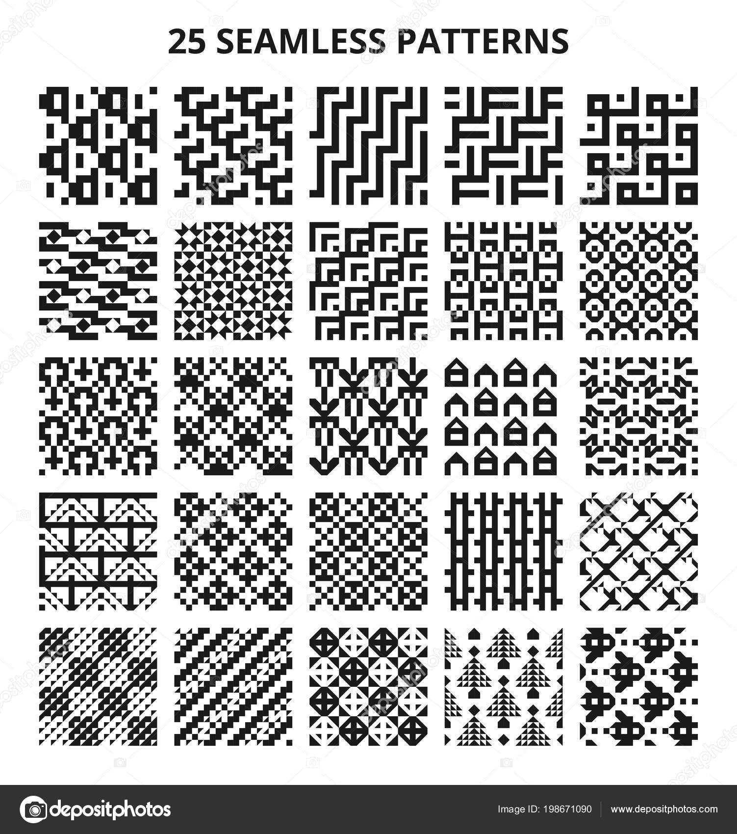 Featured image of post Repeating Patterns Black And White : Black &amp; white mandala, chevron, and more under creative commons.