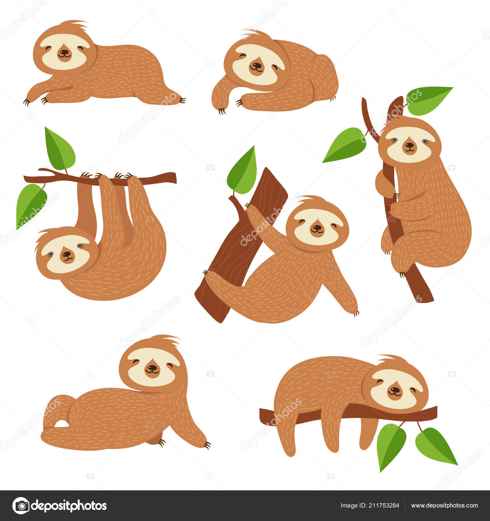 cartoon sloth cartoon sloth