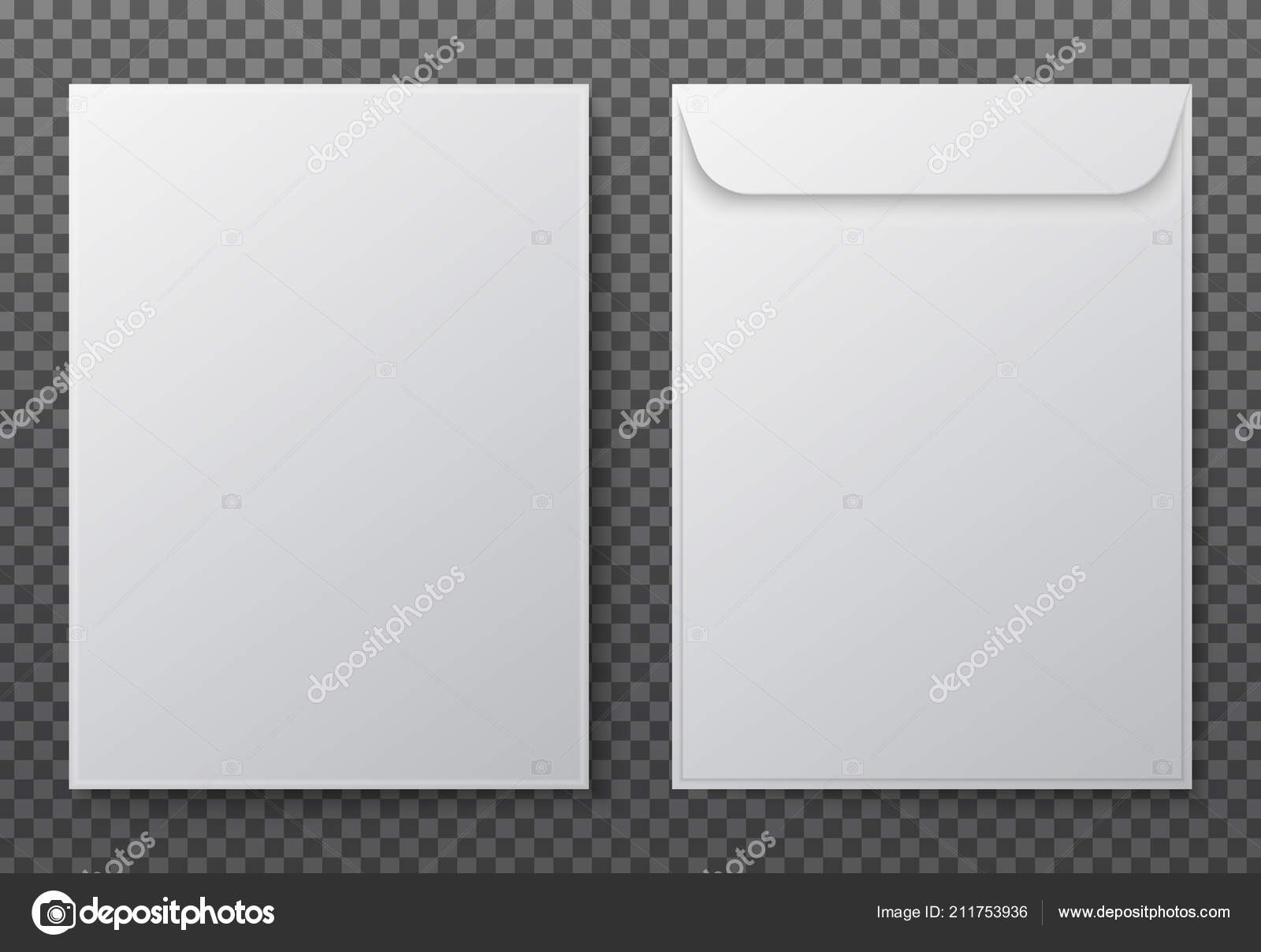 Download Envelope a4. Paper white blank letter envelopes for ...