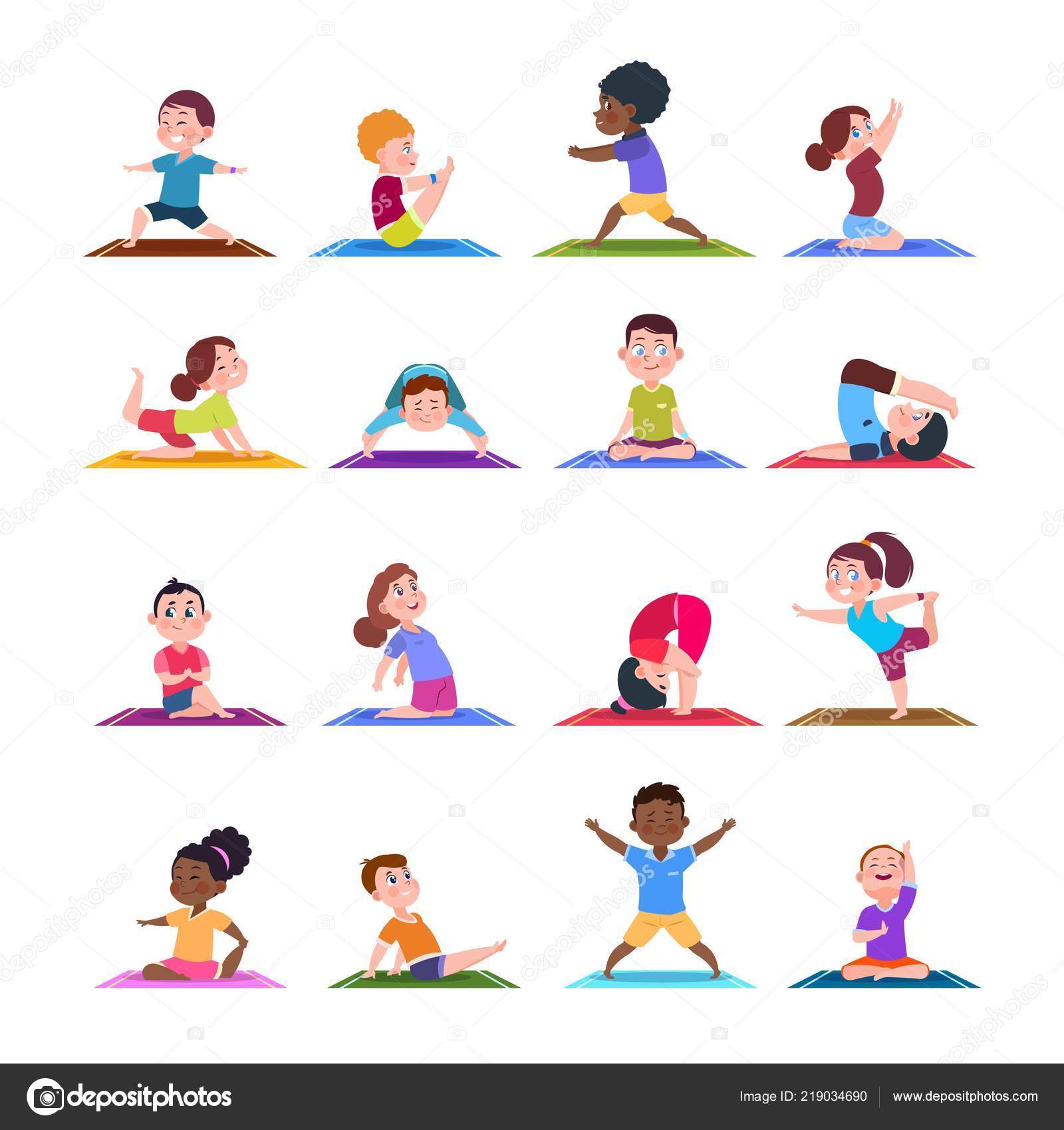 Yoga bilder comic