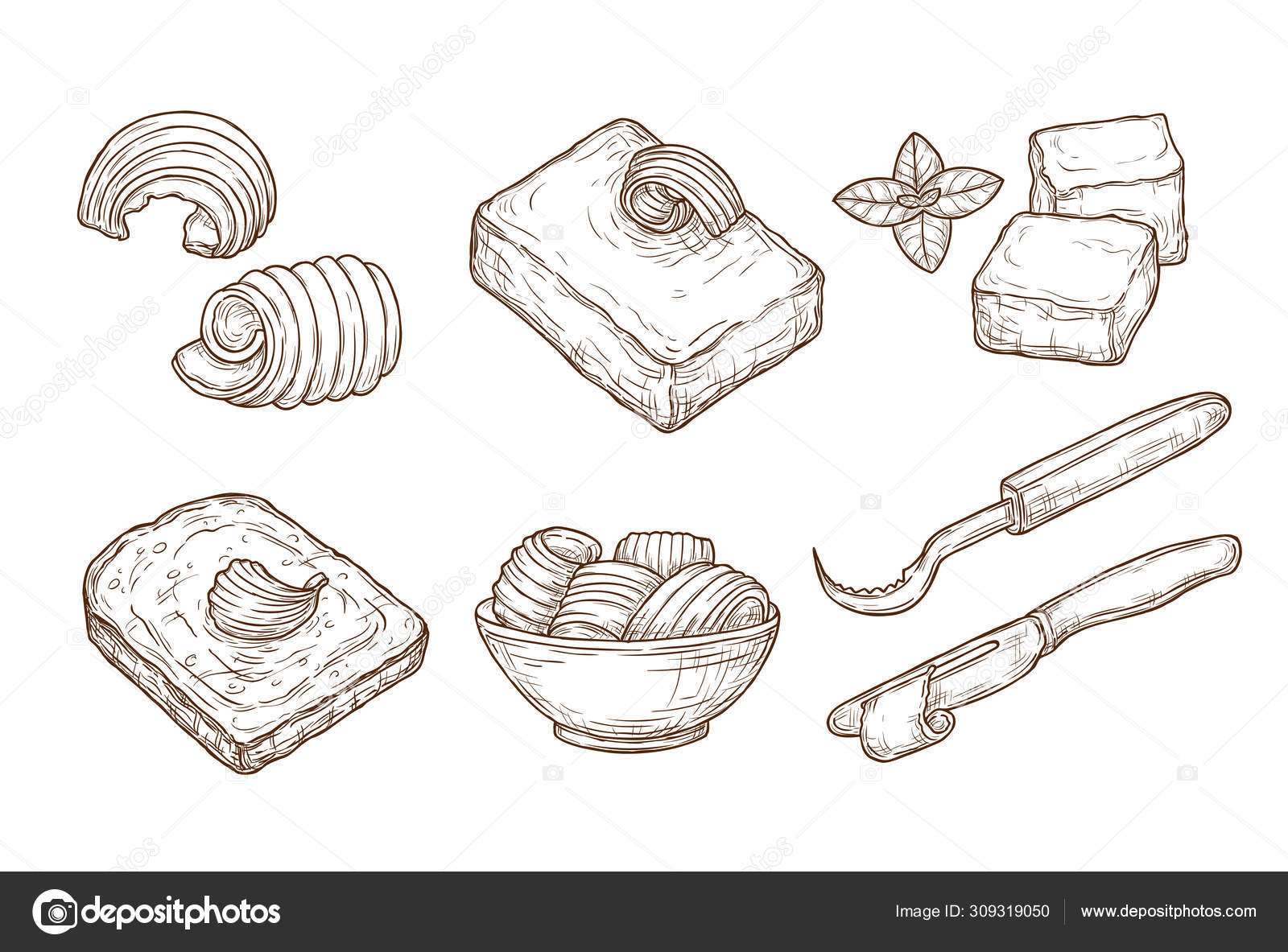 Sketch Butter Closeup Cutting Margarine Block Fresh Bread And Knife Vintage Hand Drawn Culinary Cooking Vector Set Stock Vector Image By C Microone Sketch Butter Closeup Cutting Margarine Block Fresh Bread And Knife Vintage Hand Drawn Culinary Cooking Vector Set Stock Vector Image By C Microone