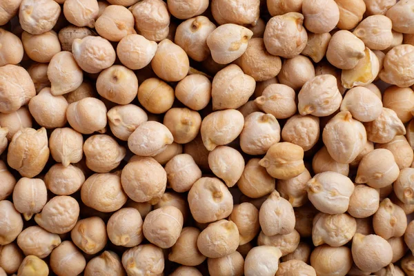 Nohut vegan gıda arka plan avuç yakın çekim