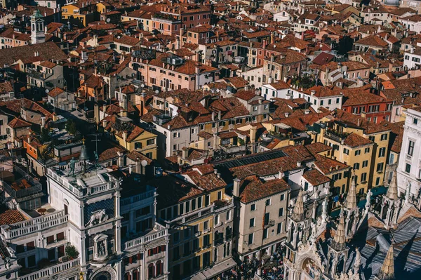 Beautiful view of Venice air view with San Marco Square