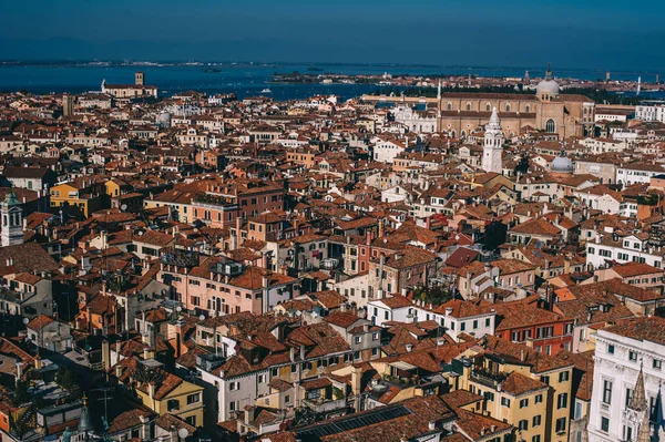 Scenic view of Venice air view with San Marco Square