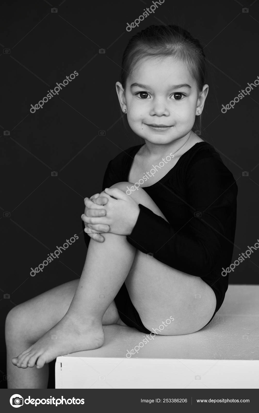 girl dressed in black