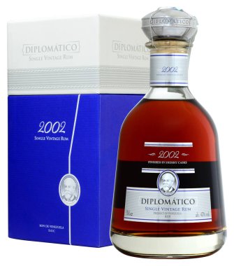 Fonte, Venice, İtalya - 2018 olabilir. ROM Diplomatico tek şişe Vintage 2002 70cl, % 43 Vol.