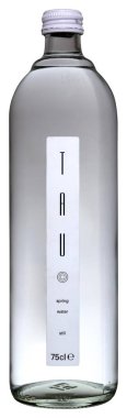 Venedik - Temmuz 2018. Şişe suyu Tau hala 75cl.