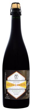 Venedik - Temmuz 2018. Bir Belçika bira De Cam Kriek Lambiek 75cl, %6,5 Vol.