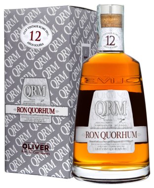 Venedik - Ağustos 2018. ROM Quorhum 12 yaşında 70cl, % 40 şişe Vol.