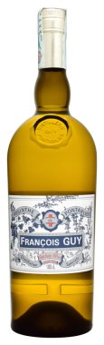 Venedik, İtalya - Ağustos 2019. Absinthe Pierre Guy Pontarlier Francois Guy 1 litre, 45%Vol Şişe