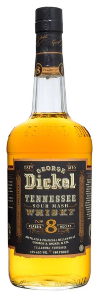 Venedik Talya Ağustos 2019 Amerikan Tennessee Viski George Dickel Sayı — Stok fotoğraf