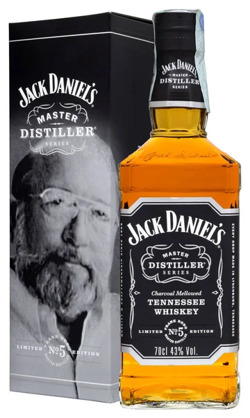 Venedik Talya Ağustos 2019 Amerikan Tennessee Viski Jack Daniel Master — Stok fotoğraf