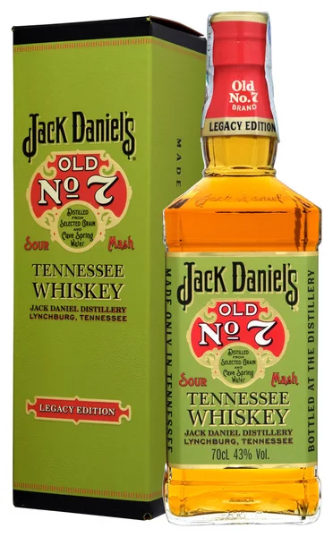 Venedik Talya Ağustos 2019 Amerikan Tennessee Viski Jack Daniel Old — Stok fotoğraf